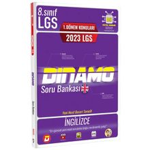 2023 LGS 1. Dönem İngilizce Dinamo Soru Bankası - Tonguç Akademi