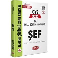 2023 Milli Eğitim Bakanlığı Sayman GYS Tamamı Çözümlü Soru Bankası - Data Yayınları
