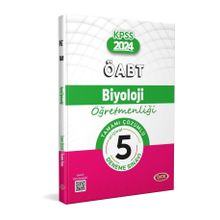 2023 ÖABT Biyoloji Öğretmenliği Tamamı Çözümlü 5 Deneme Sınavı - Data Yayınları