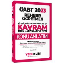 2023 ÖABT Rehber Öğretmen Kavram Haritalarıyla Konu Anlatımı - Yediiklim Yayınları