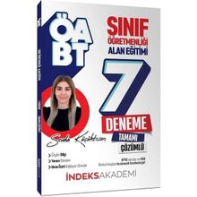 2023 ÖABT Sınıf Öğretmenliği Alan Eğitimi Çözümlü 7 Deneme İndeks Akademi Yayıncılık