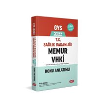 2023 T.C. Sağlık Bakanlığı Memur Vhki Konu Anlatımlı - Data Yayınları