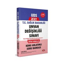 2023 T.C. Sağlık Bakanlığı Unvan Değişikliği Sınavı Ortak Konular Konu Anlatımlı Soru Bankası - Data Yayınları