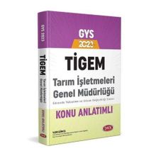2023 Tarım İşletmeleri Genel Müdürlüğü TİGEM GYS Konu Anlatımlı - Data Yayınları