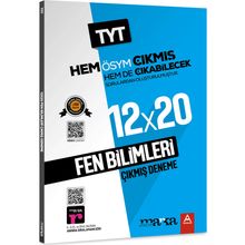 2023 TYT Fen Bilimleri ÖSYM Çıkmış ve Çıkabilecek Sorulardan Oluşturulmuş 12 Deneme Sınavı Tamamı Video Çözümlü Marka Yayınları