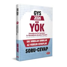 2023 YÖK Personeli GYS Sık Sorulan Sorular Az Verilen Cevaplar Soru Cevap - Data Yayınları