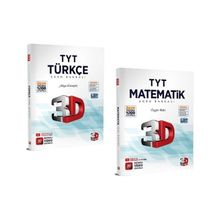 2024 3D Yayınları Tyt Türkçe ve Matematik Soru Bankasi Seti