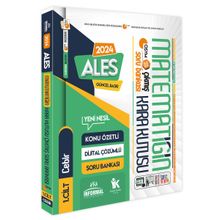 2024 Ales Matematiğin Kara Kutusu 1.Cilt Konu Özetli Dijital Çözümlü Ösym Çıkmış Soru Havuzu Bankası - İnformal Yayınları
