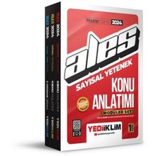 2024 ALES Sözel Yetenek Konu Anlatımı Modüler Set 3 Cilt - Yediiklim Yayınları
