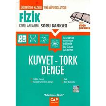 2024 Fizik Kuvvet Tork Denge Konu Anlatımlı Soru Bankası - Çap Yayınları