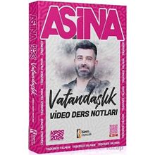 2024 KPSS Aşina Vatandaşlık Video Ders Notları - İsem Yayınları