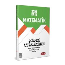 2024 KPSS Çalışma Yapraklarıyla Matematik Data Yayınları