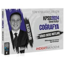 2024 KPSS Coğrafya Video Ders Notları - İndeks Akademi Yayıncılık