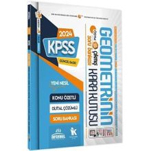 2024 Kpss Geometrinin Kara Kutusu Konu Özetli Dijital Çözümlü Ösym Çıkmış Soru Havuzu Bankası