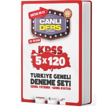 2024 KPSS Lise Ön Lisans Türkiye Geneli 5 x 120 Deneme Seti - Akademi Denizi