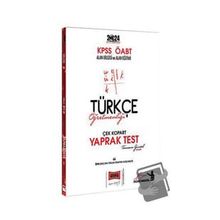 2024 KPSS ÖABT Türkçe Öğretmenliği Yaprak Test Yargı Yayınevi
