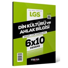 2024 LGS Genel Tüm Konular Din Kültürü ve Ahlak Bilgisi 6 Deneme Marka Yayınları