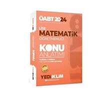 2024 ÖABT Lise Matematik Öğretmenliği Konu Anlatımı Yediiklim Yayınları