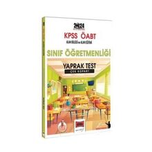 2024 ÖABT Sınıf Öğretmenliği Çek Kopart Yaprak Test Yargı Yayınları