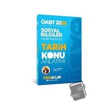 2024 ÖABT Sosyal Bilgiler Öğretmenliği Tarih Konu Anlatımı Yediiklim Yayınları