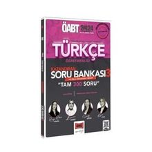 2024 ÖABT Türkçe Öğretmenliği Kazandıran Soru Bankası 3 Yargı Yayınları