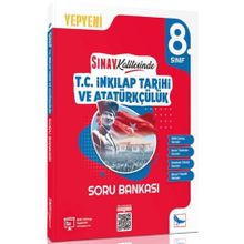 2024 Sınav Kalitesinde 8. Sınıf LGS T.C. İnkılap Tarihi ve Atatürkçülük Soru Bankası Sınav Yayınları