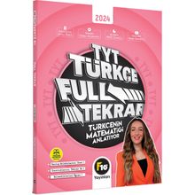 2024 Türkçenin Matematiği TYT Türkçe Full Tekrar Video Ders Kitabı Gamze Hoca F10 Yayınları