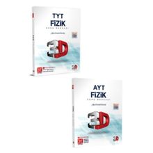 2024 TYT AYT Fizik Soru Bankası Seti 3D Yayınları