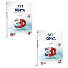 2024 TYT AYT Kimya Soru Bankası Seti 3D Yayınları
