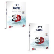 2024 TYT AYT Tarih Soru Bankası Seti 3D Yayınları