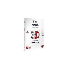 2024 TYT Kimya Video Destekli Defter 3D Yayınları