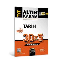 2024 TYT Tarih Deneme Sınavı 30x5 Altın Karma Yayınları