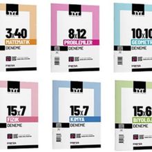 2025 TYT Sayısal Branş Deneme Sınavı Seti 6 Fasikül 66 Deneme Marka Yayınları