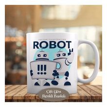 23-2147725185 Selam veren Robotlar Kupa Bardak