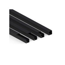 25x16 Kablo Kanalı Siyah 5 Boy 10 M