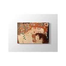2645 Sanat Gustav Klimt Mother And Child Yatay 40x60 cm Kanvas Tablo