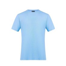 2AS Kalei Mavi Sıfır Yaka Erkek T-shirt