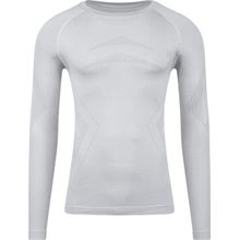 2AS Men Heatwave Seamless Baselayer L-S Gri Erkek T-shirt