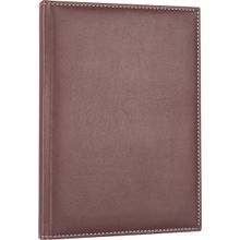 2K 14x20 cm Diplomat Kahverengi Düz Defter