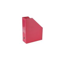 2K Fuşya 23x30x9 cm Suni Deri Masa Üstü Magazinlik