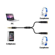 3.5mm Stereo Çoklayıcı Y Kablo
