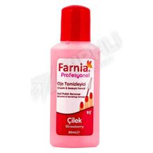 3 Adet Farnia Çilek Aseton 80 ml