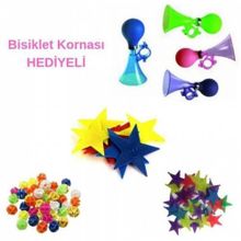 3 Çeşit Bisiklet Süsü Seti Havalı Korna Hediyeli