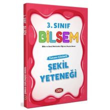 3. Sınıf Bilsem Hazırlık Şekil Yeteneği Tamamı Çözümlü - Data Yayınları