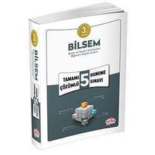 3. Sınıf Bilsem Tamamı Çözümlü 5 Deneme Sınavı - Editör Yayınları