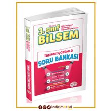 3.Sınıf Bilsem Tamamı Çözümlü Soru Bankası Editör Yayınları