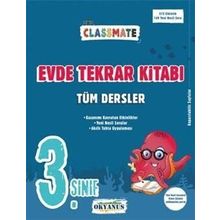 3. Sınıf Classmate Tüm Dersler Evde Tekrar Kitabı - Okyanus Yayınları