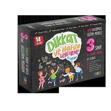 3. Sınıf Dikkat Ve Hafıza Geliştirme Programı Monera Yayınları