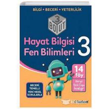 3. Sınıf Hayat Bilgisi Fen Bilimleri 3 Boyut Soru Bankası - Tudem Yayınları