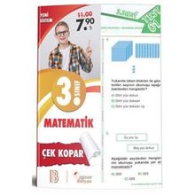 3. Sınıf Matematik Çek Kopar Yaprak Test-Benim Hocam Eğitim Dünyası